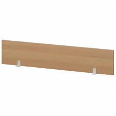Экран для одиночного стола СМЭ18-18 Ольха/Белый 1800x18x350 Арго-М