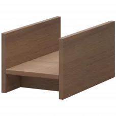 Подставка под системный блок А-401 Орех гварнери 260x450x220 Арго