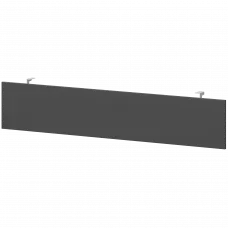 Модести-панель АМ-18П Антрацит/Белый 1670x18x350 Арго-М