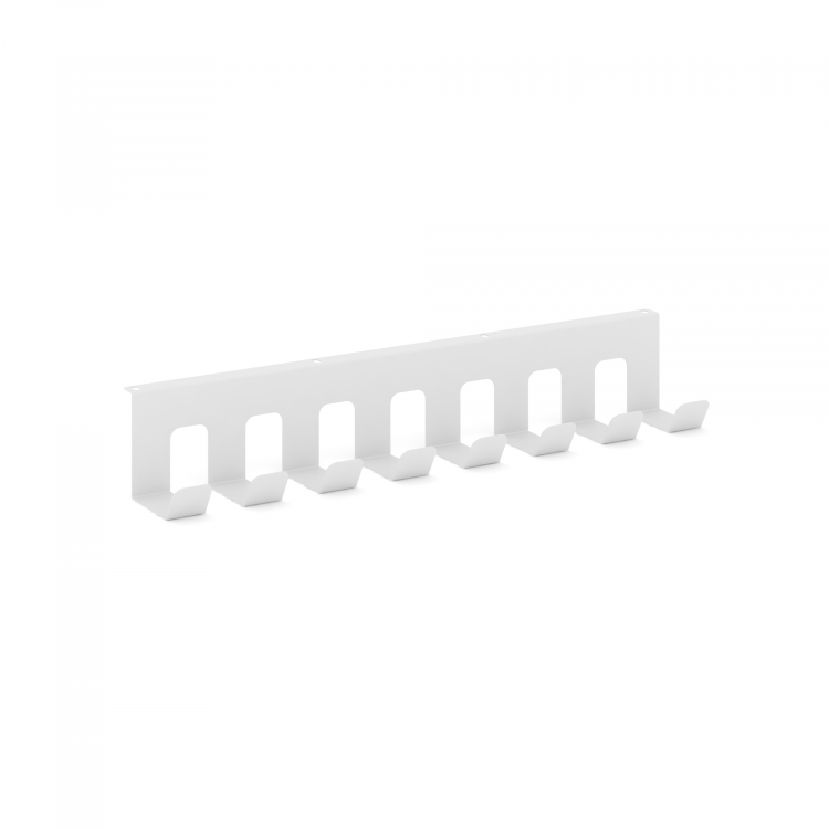 Кабель-канал горизонтальный KKGV-60 Металл Белый 600*115*100