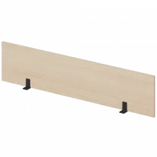 Экран для одиночного стола СМЭ18-16 Бук/Антрацит 1600x18x350 Арго-М