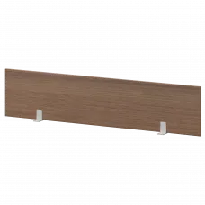 Экран для одиночного стола СМЭ18-16 Орех/Белый 1600x18x350 Арго-М