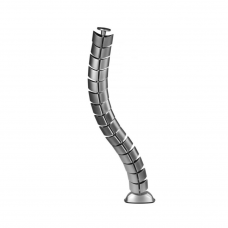 Кабель-канал вертикальный L=780 KKV Серебристый Металлик