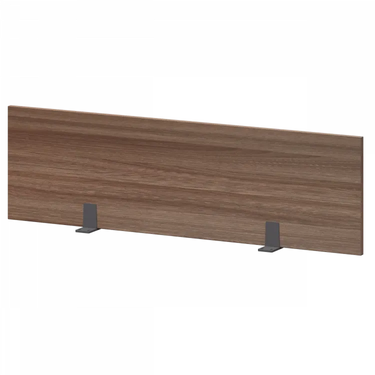 Экран для одиночного стола СМЭ18-12 Темный шимо/Антрацит 1200x18x350 Арго-М