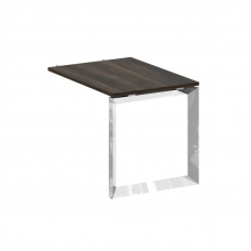 Onix Direct Lux Брифинг-приставка О-обр. м/к M-O.MO-BR-9 Дуб Мали/Нержавеющая Сталь/Хром 980*720*750