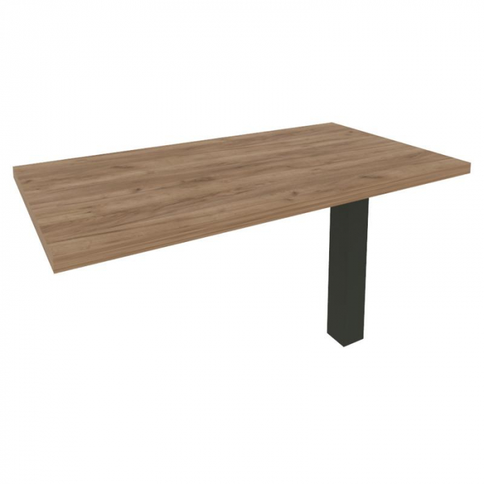 First Брифинг-приставка KB-5 Дуб Табак/Металл Антрацит 1300*700*765