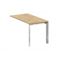 Onix Direct Lux Брифинг-приставка П-обр. м/к M-O.MP-BR-13 Тиквуд Светлый/Нержавеющая Сталь/Хром 1380