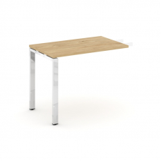 Style Project Direct Lux Брифинг-приставка M-SN-6P.BR-003 Тиквуд Светлый/Нержавеющая Сталь/Хром 980*