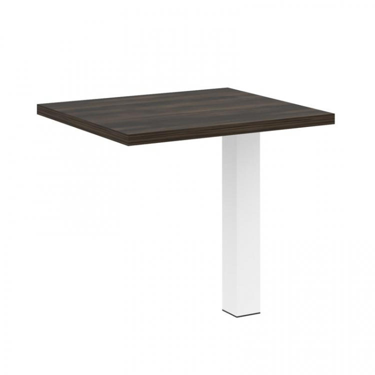 Yalta Брифинг-приставка LT.BR-1 Дуб Мали/Металл Белый 800*700*750