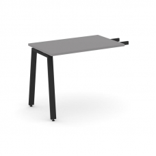 Стайл Проджект Брифинг приставка SN-6A.BR-004 Серый Пепел/Металл Черный 1180*600*750