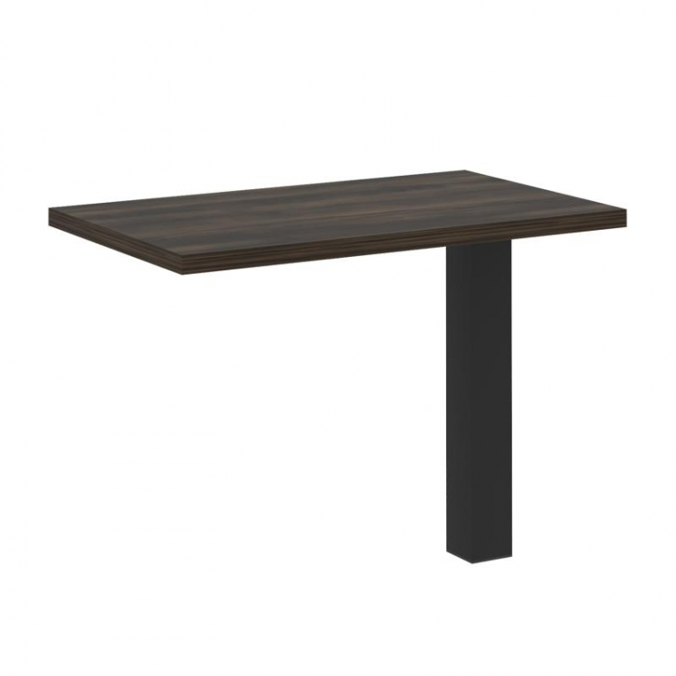 Yalta Брифинг-приставка LT.BR-3 Дуб Мали/Металл Черный 1000*600*750