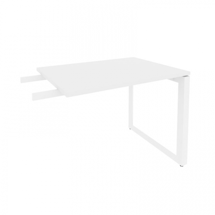 Onix Direct Брифинг-приставка на О-образном м/к O.MO-BR-9 Белый Бриллиант/Металл Белый 980*720*750