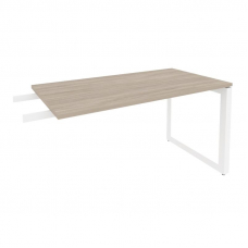 Onix Direct Брифинг-приставка на О-образном м/к O.MO-BR-13 Дуб Аттик/Металл Белый 1380*720*750