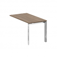 Onix Direct Lux Брифинг-приставка П-обр. м/к M-O.MP-BR-13 Дуб Аризона/Нержавеющая Сталь/Хром 1380*72