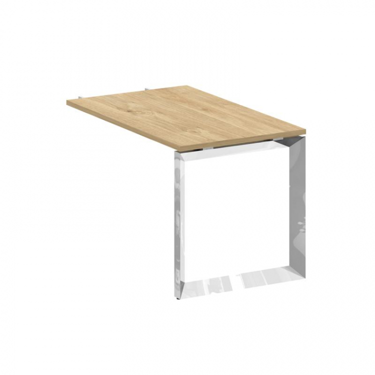 Onix Direct Lux Брифинг-приставка О-обр. м/к M-O.MO-BR-11 Тиквуд Светлый/Нержавеющая Сталь/Хром 1180