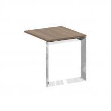 Onix Direct Lux Брифинг-приставка О-обр. м/к M-O.MO-BR-7 Дуб Аризона/Нержавеющая Сталь/Хром 780*720*