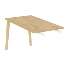 Onix Wood Direct Брифинг-приставка OW.BR-13 Тиквуд Светлый/Дуб Светлый/Металл Белый 1380*720*750