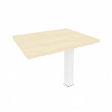 First Брифинг-приставка KB-4 Клен/Металл Белый 900*700*765