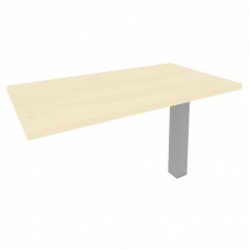 First Брифинг-приставка KB-5 Клен/Металл Серый 1300*700*765