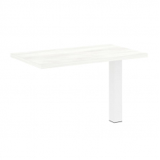 Yalta Брифинг-приставка LT.BR-2 Снежная Патина/Металл Белый 1200*700*750