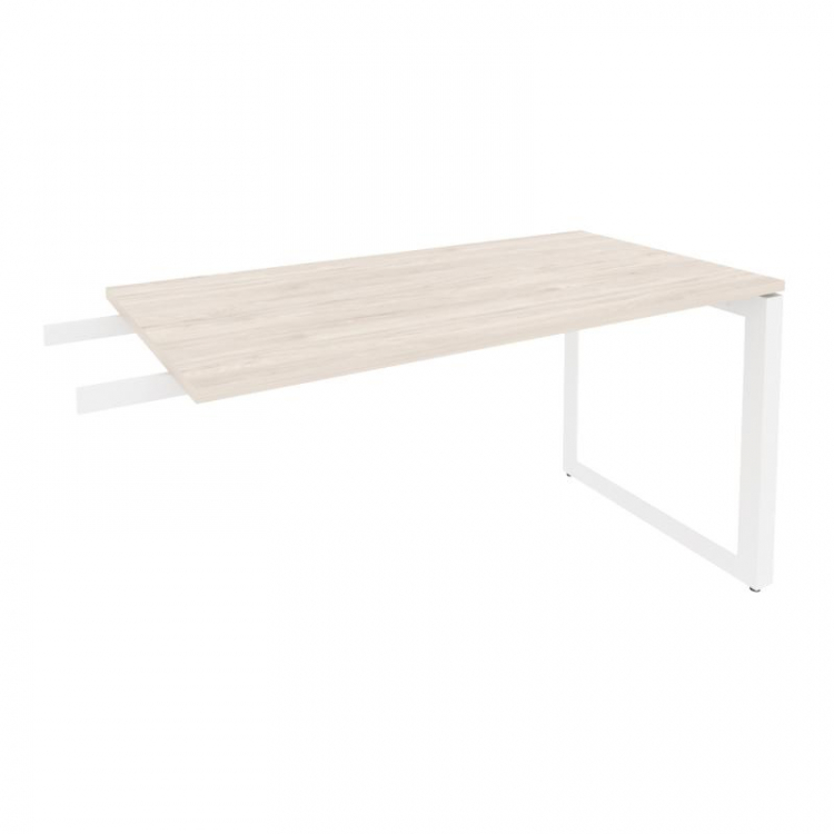 Onix Direct Брифинг-приставка на О-образном м/к O.MO-BR-13 Денвер Светлый/Металл Белый 1380*720*750