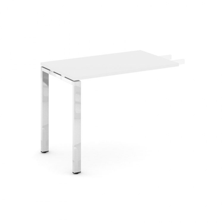 Style Project Direct Lux Брифинг-приставка M-SN-6P.BR-001 Белый/Нержавеющая Сталь/Хром 580*600*750