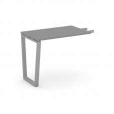 Стайл Проджект Брифинг приставка SN-6T2.BR-001 Серый Пепел/Металл Серый 580*600*750