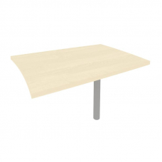 First Брифинг-приставка KB-1 Клен/Металл Серый 1204*904*765