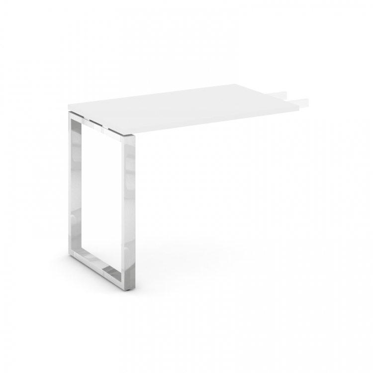 Style Project Direct Lux Брифинг-приставка M-SN-6O.BR-003 Белый/Нержавеющая Сталь/Хром 980*600*750