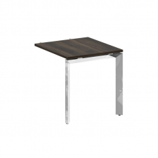 Onix Direct Lux Брифинг-приставка П-обр. м/к M-O.MP-BR-7 Дуб Мали/Нержавеющая Сталь/Хром 780*720*750