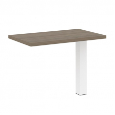 Yalta Брифинг-приставка LT.BR-3 Вяз Благородный/Металл Белый 1000*600*750