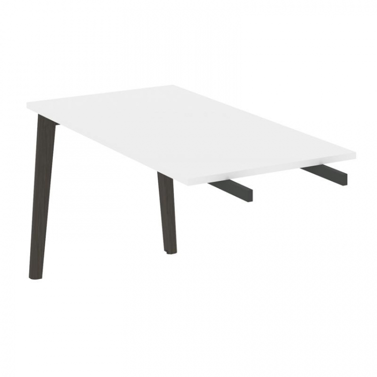 Onix Wood Direct Брифинг-приставка OW.BR-13 Белый Бриллиант/Дуб Темный/Металл Антрацит 1380*720*750