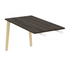 Onix Wood Direct Брифинг-приставка OW.BR-13 Дуб Мали/Дуб Светлый/Металл Белый 1380*720*750