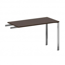 Metal System Direct Брифинг-приставка БП.ПР-4 Венге Цаво/Нержавеющая Сталь 1200*600*750