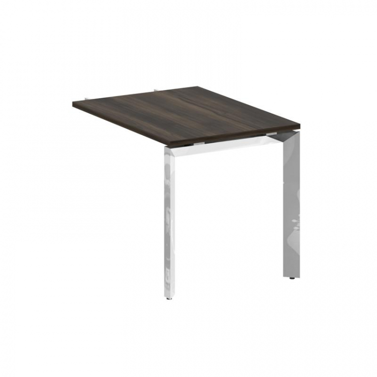 Onix Direct Lux Брифинг-приставка П-обр. м/к M-O.MP-BR-9 Дуб Мали/Нержавеющая Сталь/Хром 980*720*750