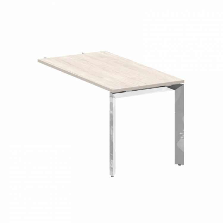 Onix Direct Lux Брифинг-приставка П-обр. м/к M-O.MP-BR-13 Денвер Светлый/Нержавеющая Сталь/Хром 1380