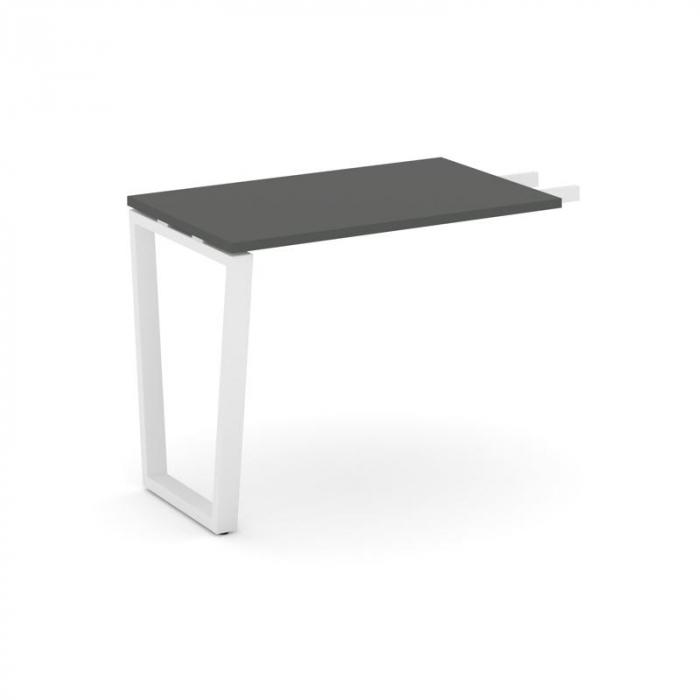 Style Project Брифинг-приставка SN-6T2.BR-001 Антрацит/Металл Белый 580*600*750