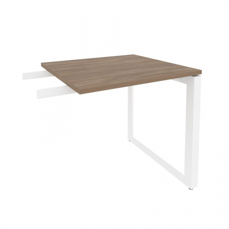 Onix Direct Брифинг-приставка на О-образном м/к O.MO-BR-7 Дуб Аризона/Металл Белый 780*720*750