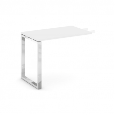 Style Project Direct Lux Брифинг-приставка M-SN-6O.BR-005 Белый/Нержавеющая Сталь/Хром 1380*600*750