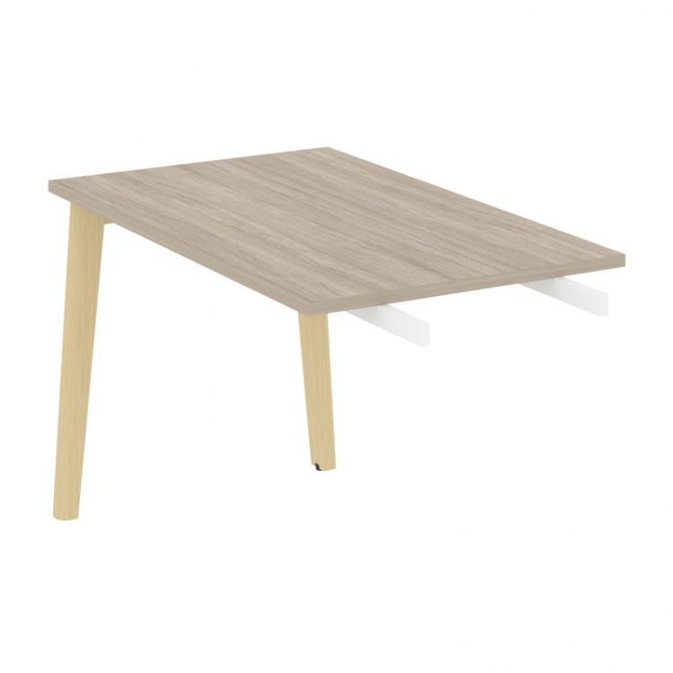 Onix Wood Direct Брифинг-приставка OW.BR-11 Дуб Аттик/Дуб Светлый/Металл Белый 1180*720*750