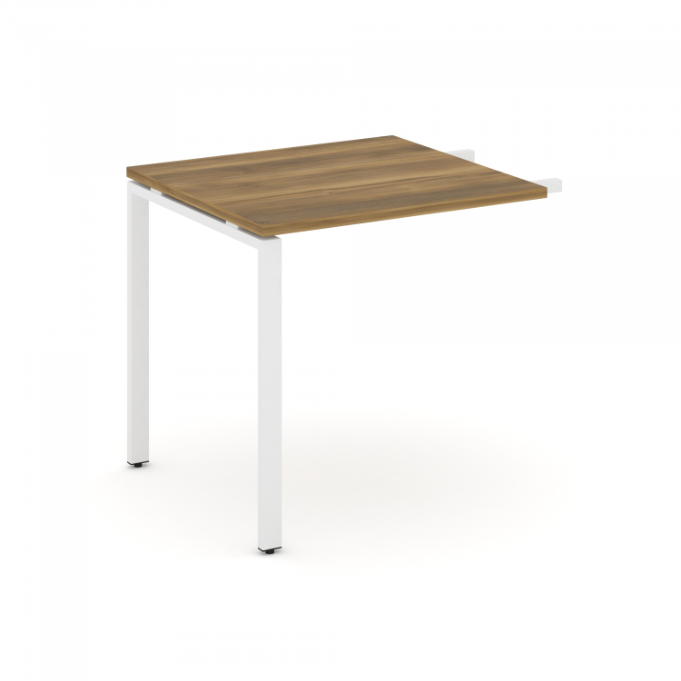 Concept Брифинг-приставка CN.BR-000 Сандал Янтарный/Металл Белый 780*720*750