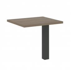 Yalta Брифинг-приставка LT.BR-1 Вяз Благородный/Металл Антрацит 800*700*750