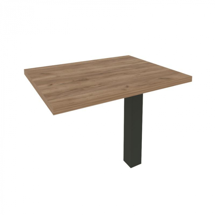 First Брифинг-приставка KB-4 Дуб Табак/Металл Антрацит 900*700*765