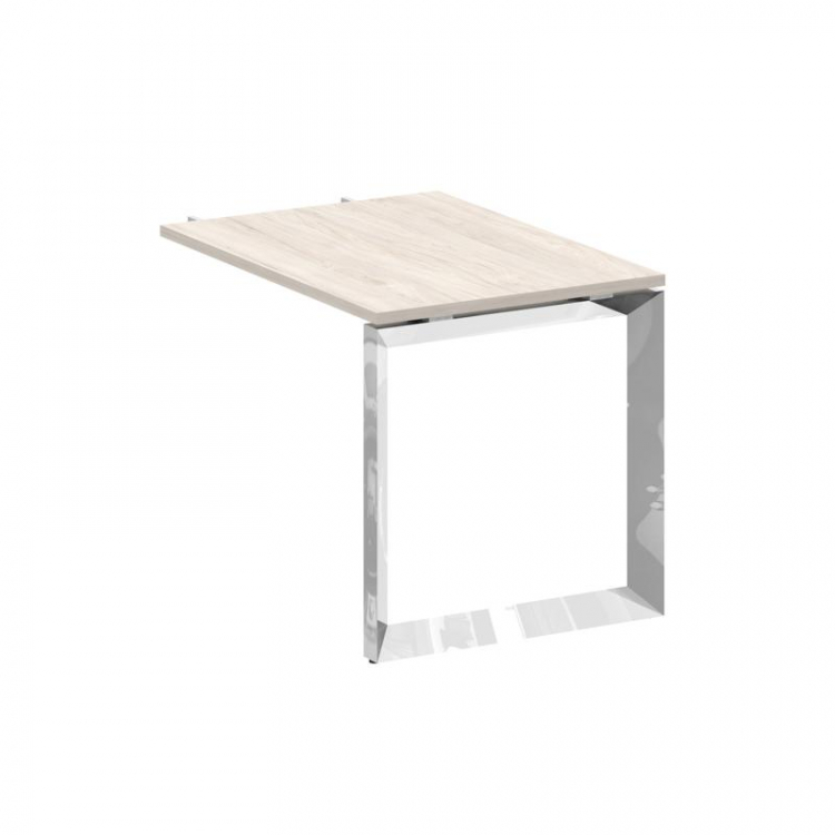 Onix Direct Lux Брифинг-приставка О-обр. м/к M-O.MO-BR-9 Денвер Светлый/Нержавеющая Сталь/Хром 980*7