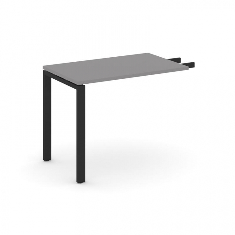 Стайл Проджект Брифинг приставка SN-6P.BR-002 Серый Пепел/Металл Черный 780*600*750