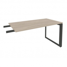 Onix Direct Брифинг-приставка на О-образном м/к O.MO-BR-13 Дуб Аттик/Металл Антрацит 1380*720*750