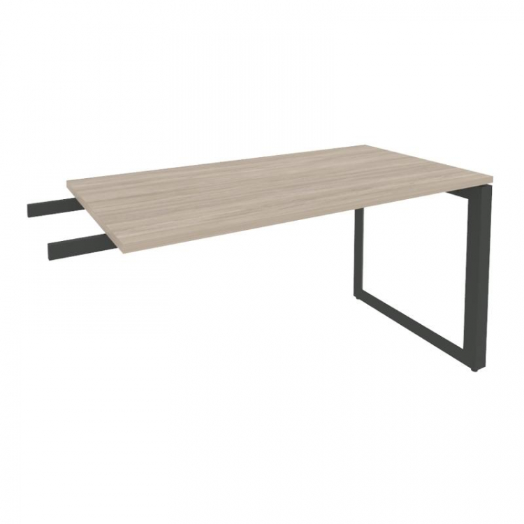 Onix Direct Брифинг-приставка на О-образном м/к O.MO-BR-13 Дуб Аттик/Металл Антрацит 1380*720*750