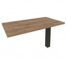 First Брифинг-приставка KB-5 Дуб Табак/Металл Черный 1300*700*765