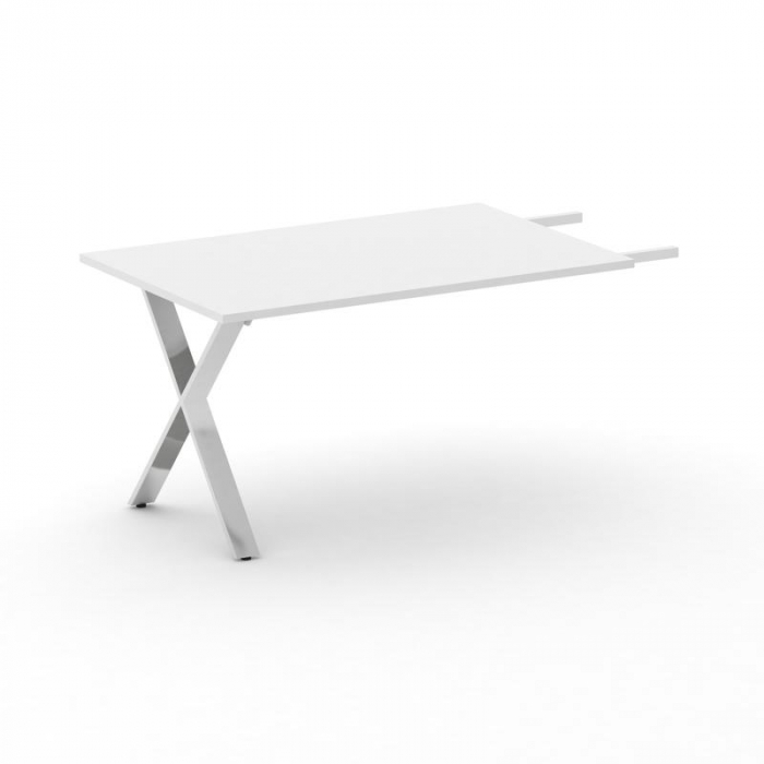 Cross Брифинг-приставка CRF.BR-3 Белый F/Нерж. Сталь 1400*900*750