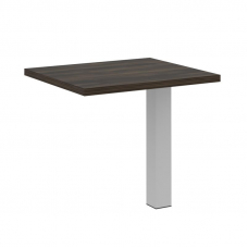 Yalta Брифинг-приставка LT.BR-1 Дуб Мали/Металл Серый 800*700*750